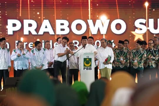 Pekik Bergemuruh “Prabowo Presiden” Saat Hari Lahir PBB Ke-25 Tahun
