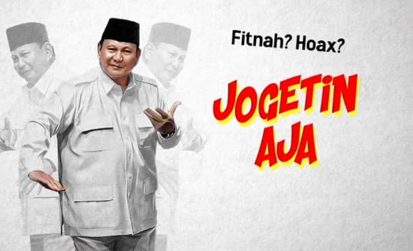 Sikap Prabowo Menjawab Hoaks Jelang Pemilu 2024