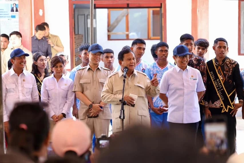 Kunjungan Presiden Prabowo Subianto ke Pulau Miangas menjadi simbol kuat bahwa negara hadir hingga ke titik terluar Indonesia.